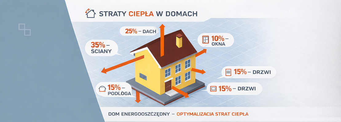Straty ciepła w domu